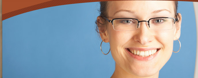 woman wearing invisalign invisible braces